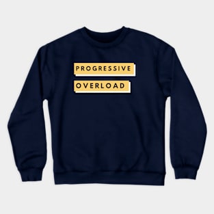 Progressive Overload Rectangles Crewneck Sweatshirt